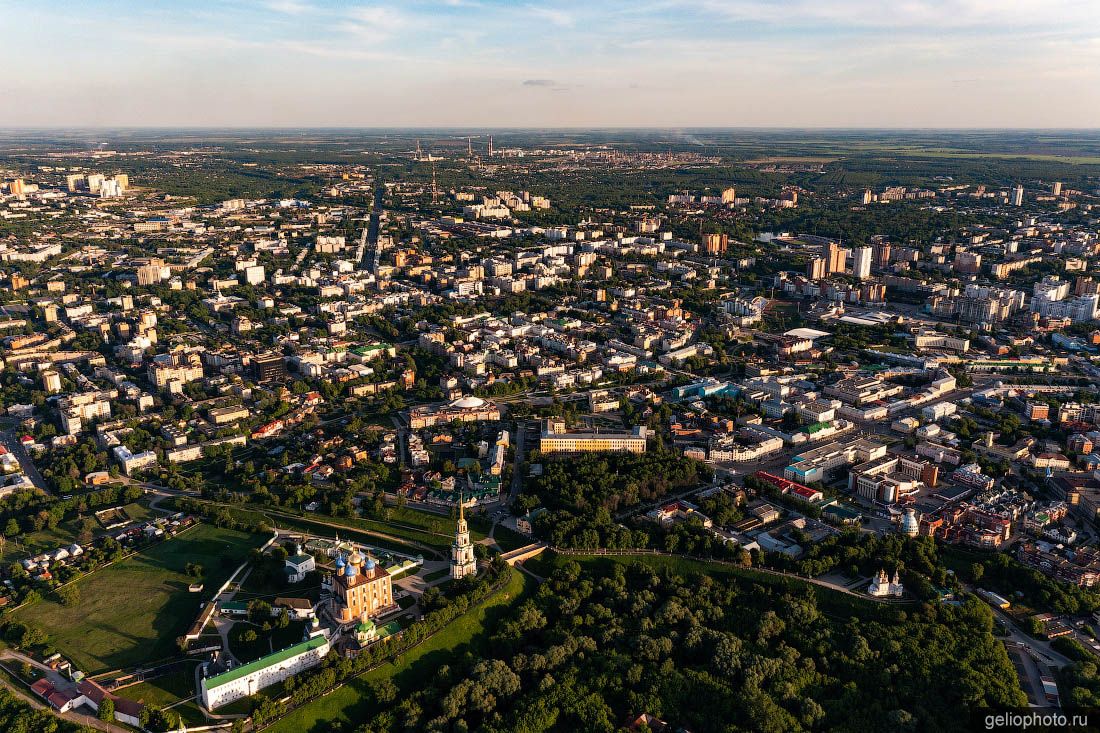 Рязань с высоты фото