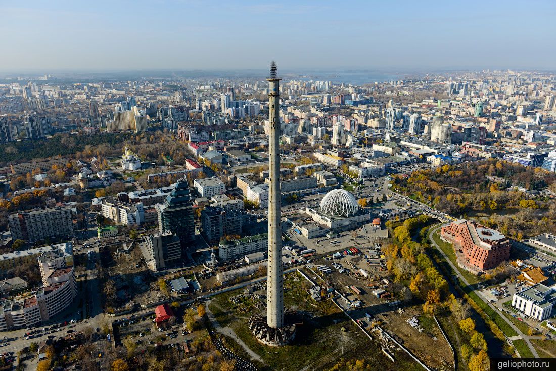 Телебашня в Екатеринбурге фото