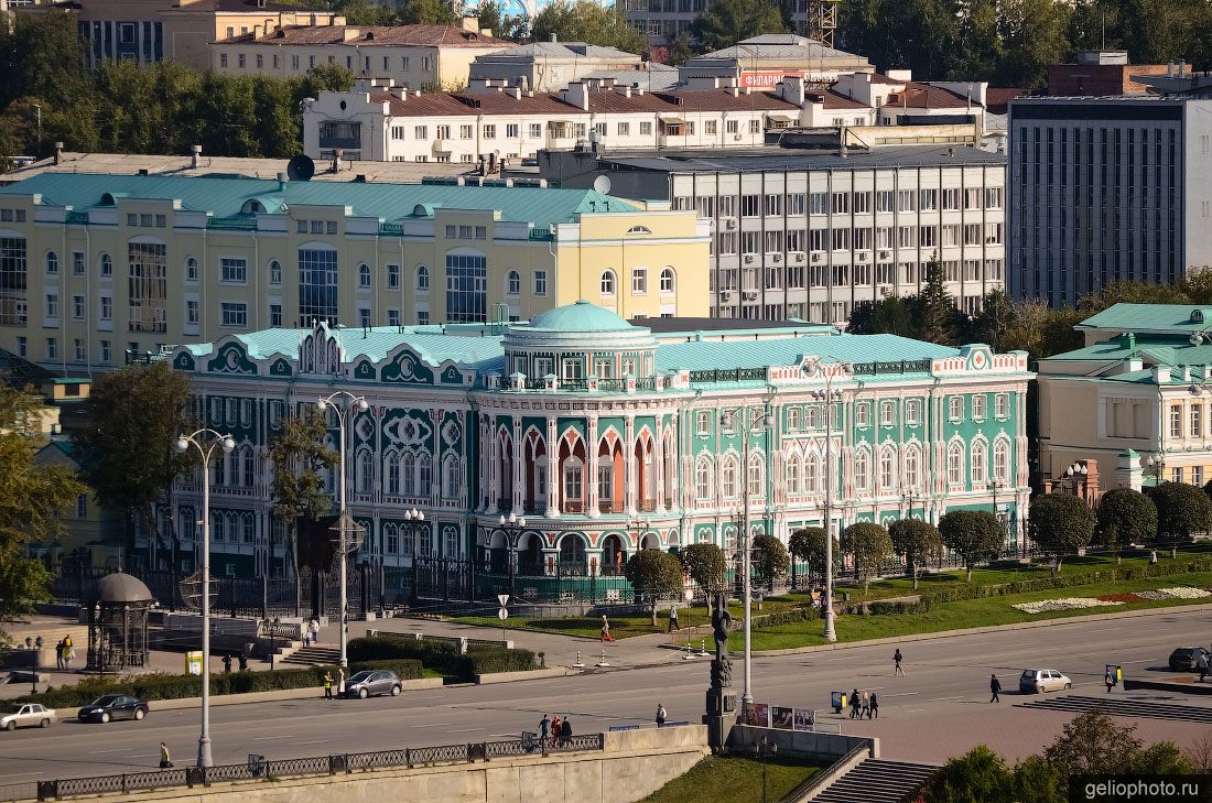 Дом Севастьянова в Екатеринбурге фото