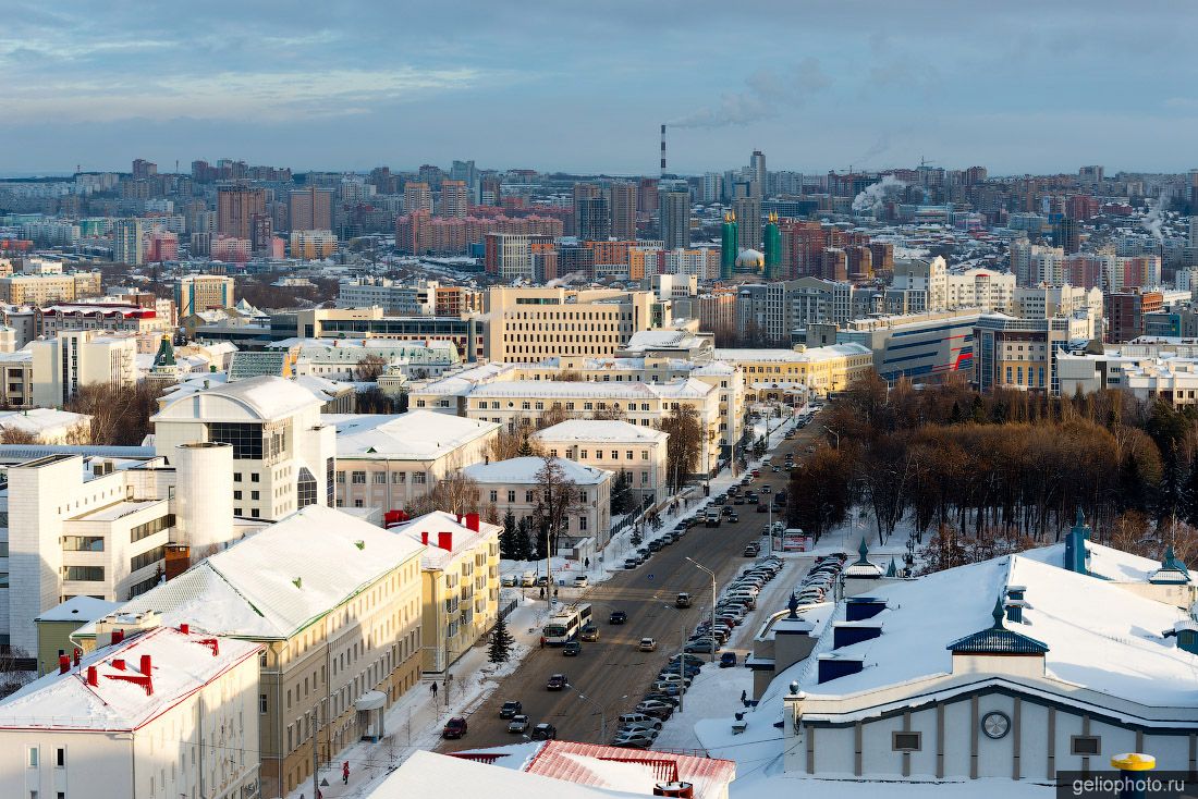 Улица Заки Валиди в Уфе фото