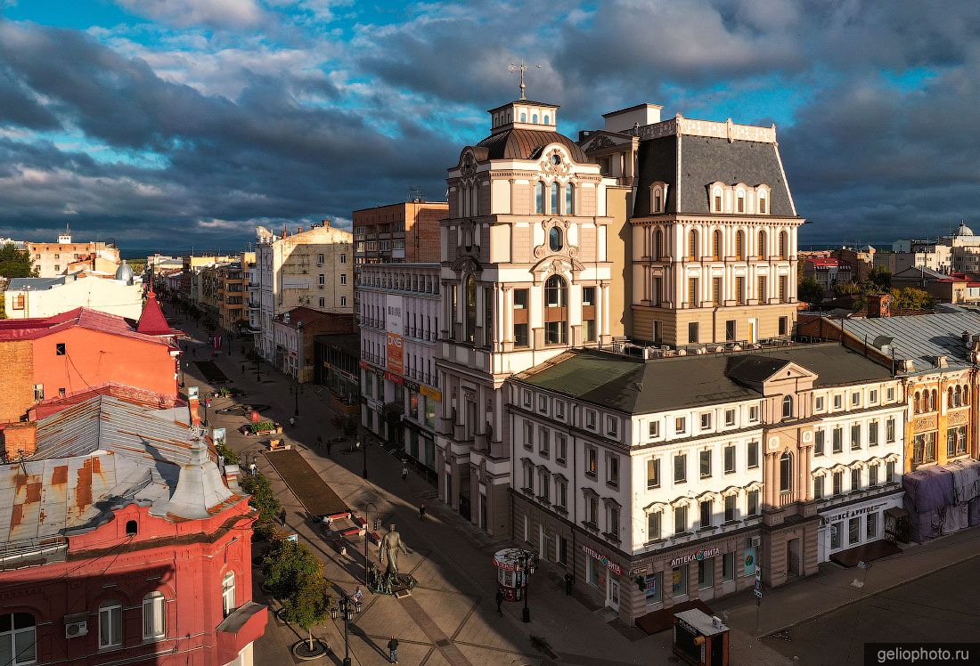 Пешеходная улица Ленинградская в Самаре фото