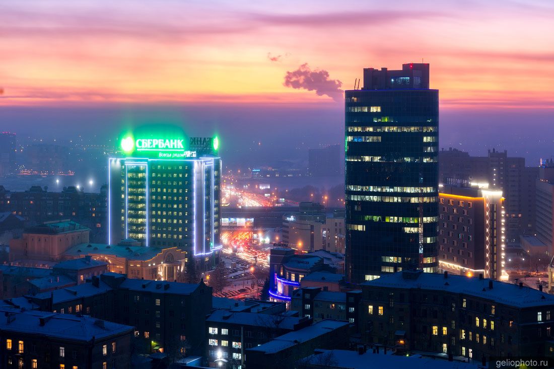 БЦ на проспекте Димитрова в Новосибирске фото