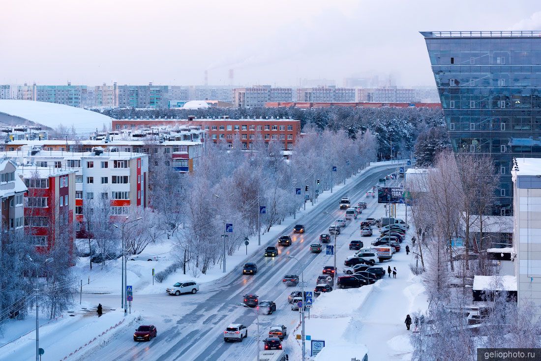 Улица Энергетиков в Сургуте фото