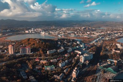 Вид сверху на Находку фото