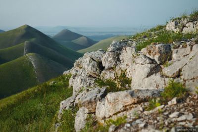 Уральские горы в Оренбуржье фото