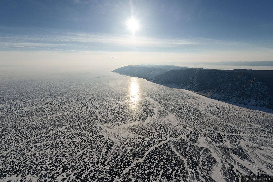 Льды Байкала зимой фото