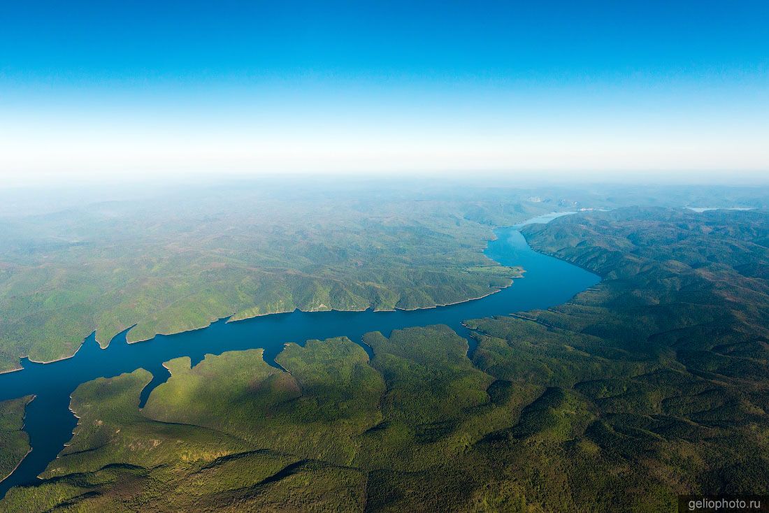 Красноярское водохранилище в Хакасии фото