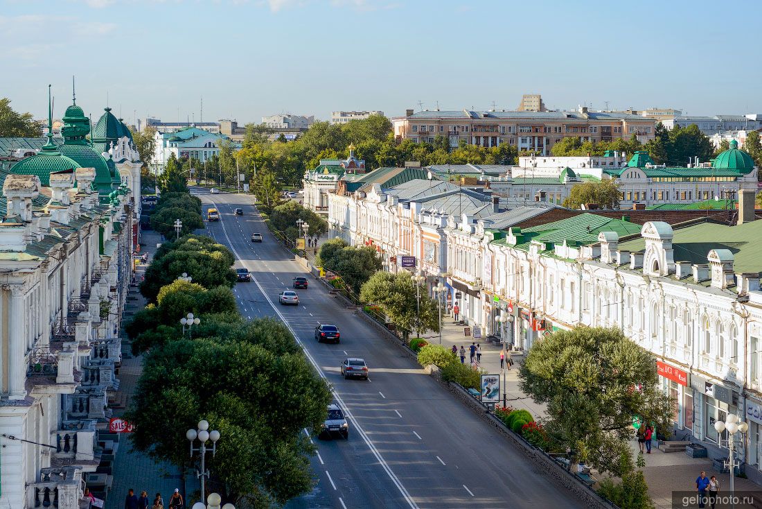 Улица Ленина в Омске фото