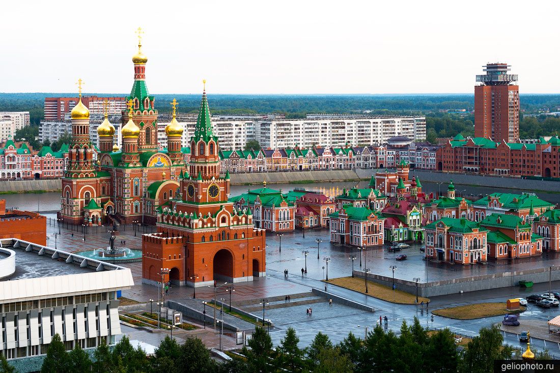 Башня Благовещенская в Йошкар-Оле фото
