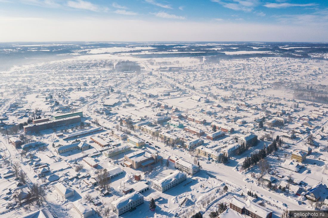 Тяжинский с высоты фото