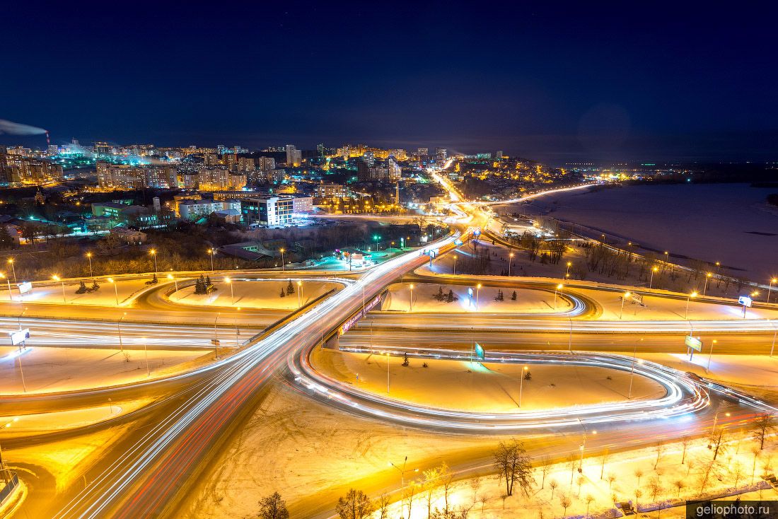 Староуфимская развязка в Уфе фото