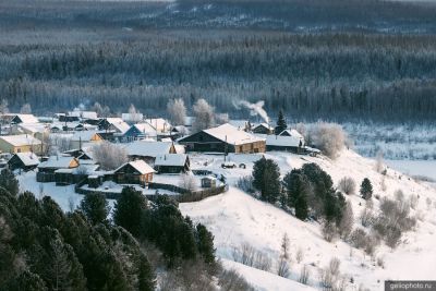 Посёлок Тутончаны в Эвенкии фото