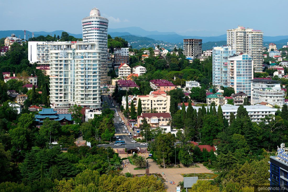 Площадь Искусств в Сочи фото