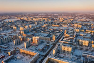 Нижневартовск зимой вид сверху фото