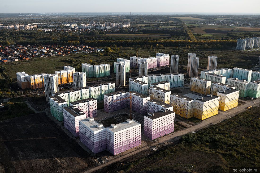 Микрорайон Просторный в Новосибирске фото