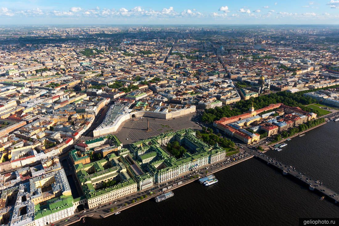 Санкт-Петербург с высоты фото