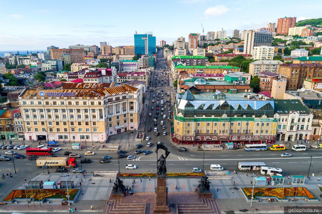 Океанский проспект во Владивостоке фото
