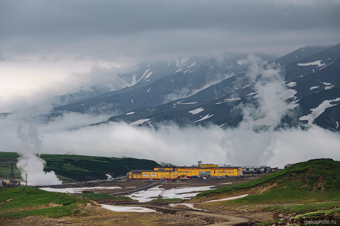 Мутновская ГеоЭС на Камчатке фото