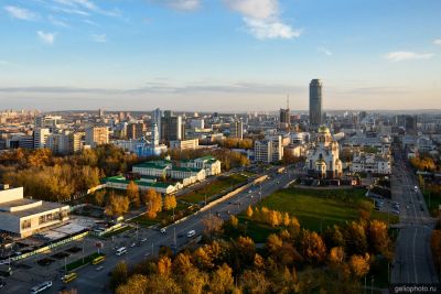 Вознесенская горка в Екатеринбурге фото