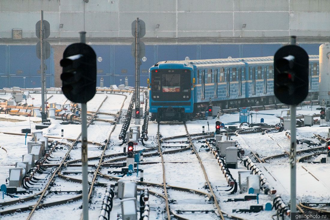 Депо ТЧ-1 Ельцовское Новосибирского метрополитена фото