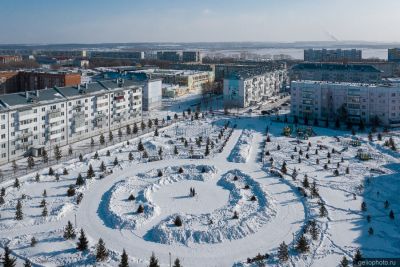 Парк Семья в Белово Кемеровской области фото