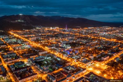 Вечерний Южно-Сахалинск фото