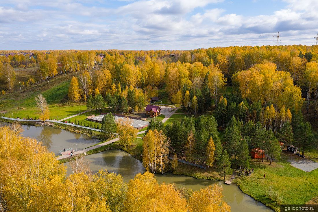 Парк Кольцово осенью фото