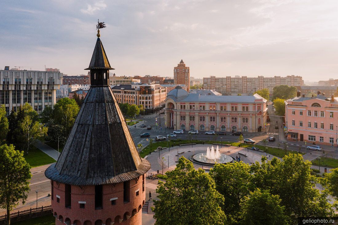 Спасская башня Тульского Кремля фото