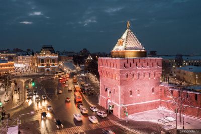 Дмитровская башня Нижегородского Кремля фото