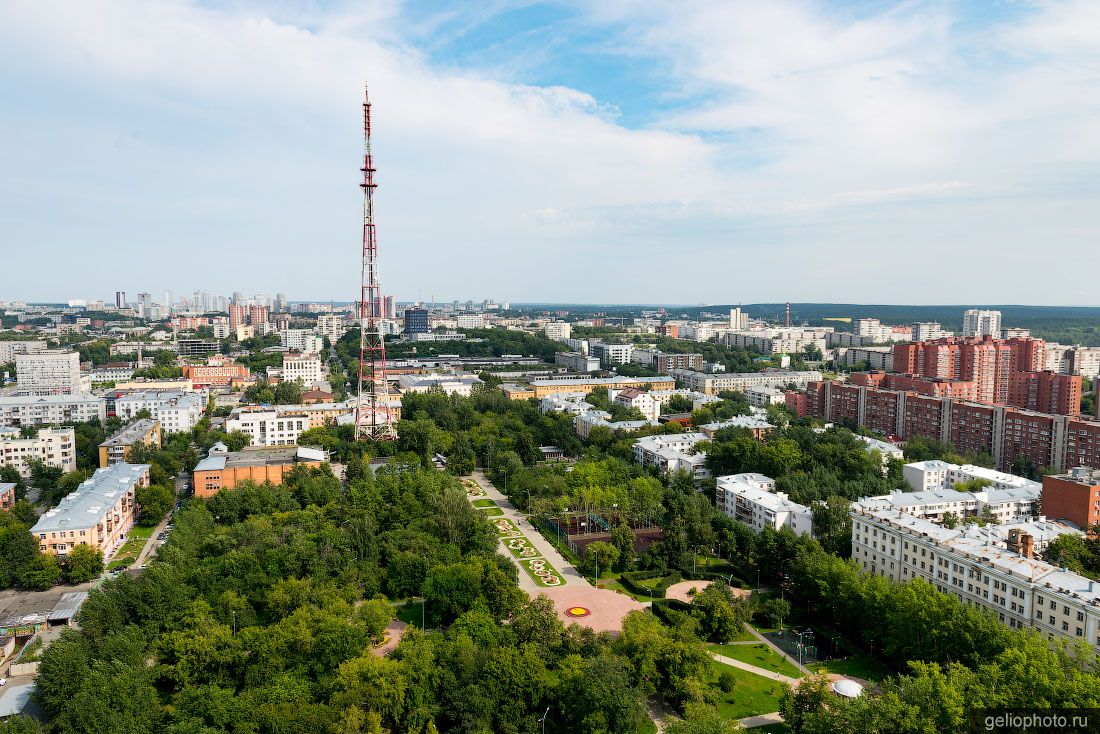 Сад Павлика Морозова в Екатеринбурге фото