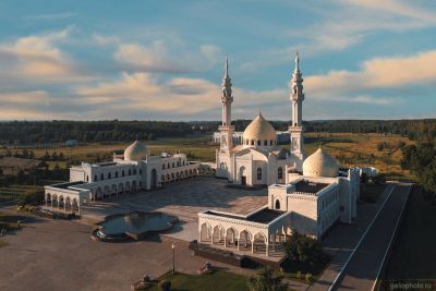 Мечеть в Болгаре с высоты фото