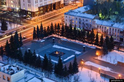 Вечный огонь в Челябинске фото