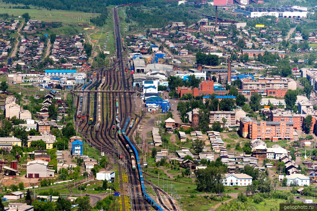 ЖД станция Нижнеудинск фото