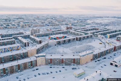 Микрорайон Тиман в Воркуте фото