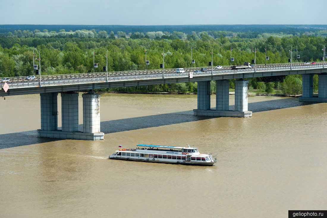 Новый мост в Барнауле фото