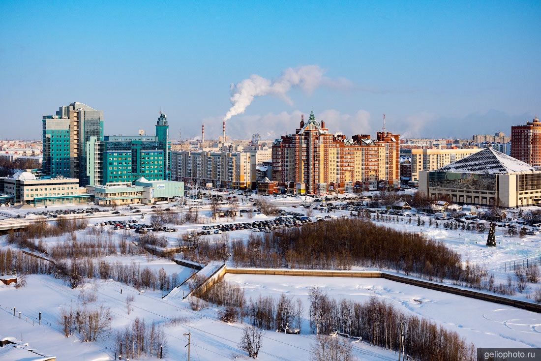 Центральная площадь в Сургуте фото