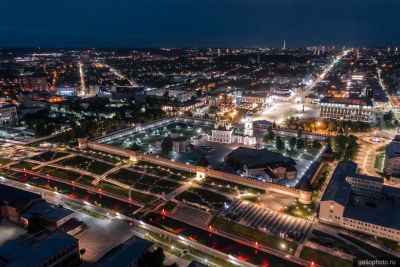 Тульский Кремль с высоты фото