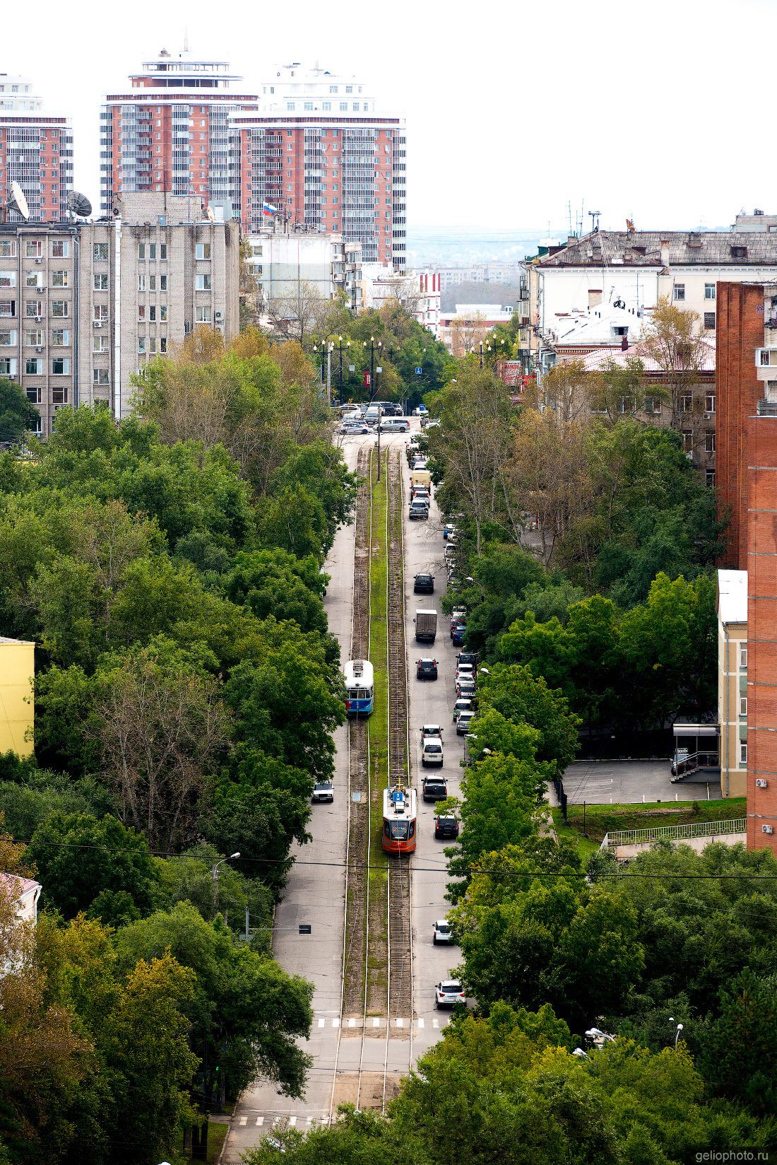 Улица Шеронова в Хабаровске фото