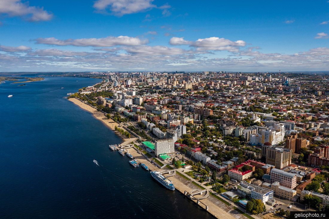 Набережная в Самаре фото