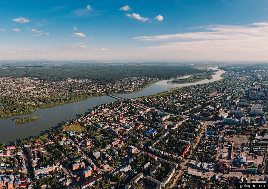 Бийск вид сверху фото