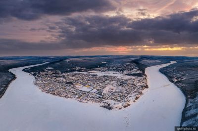 Тура зимой с высоты фото