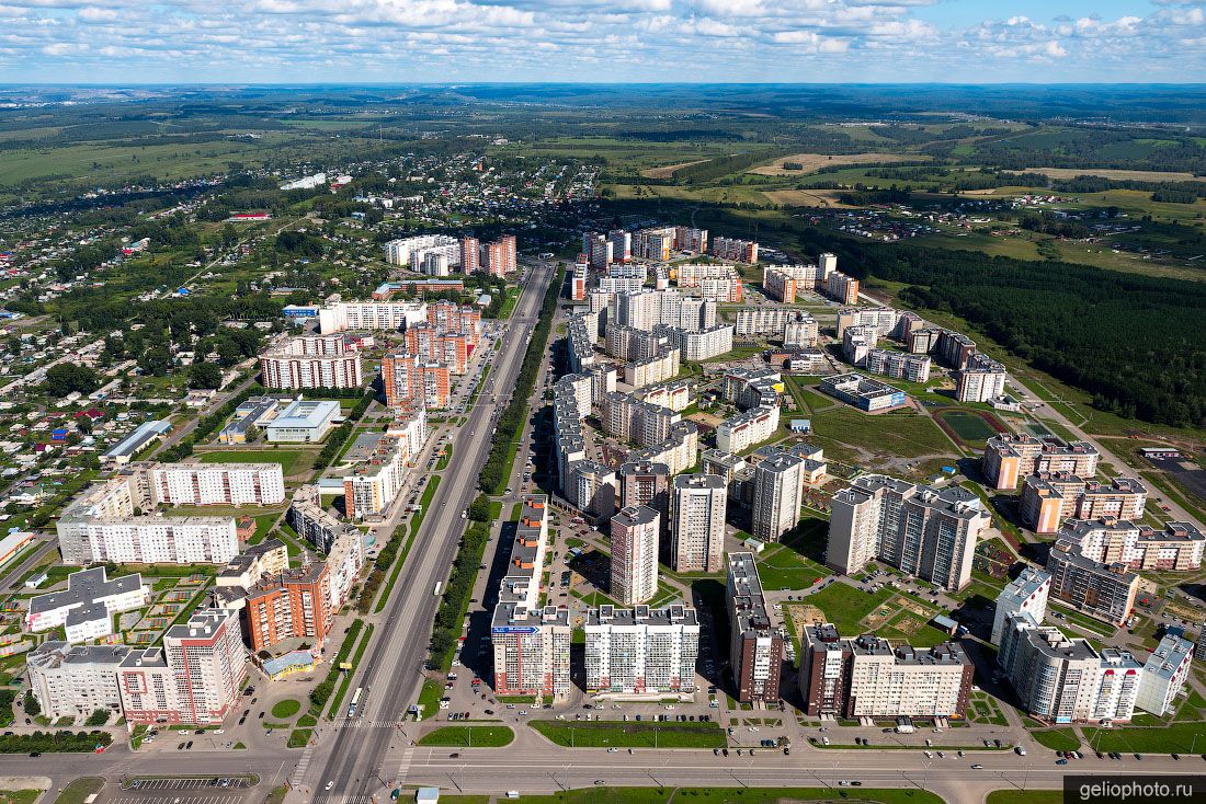 Проспект Шахтёров в Кемерово фото