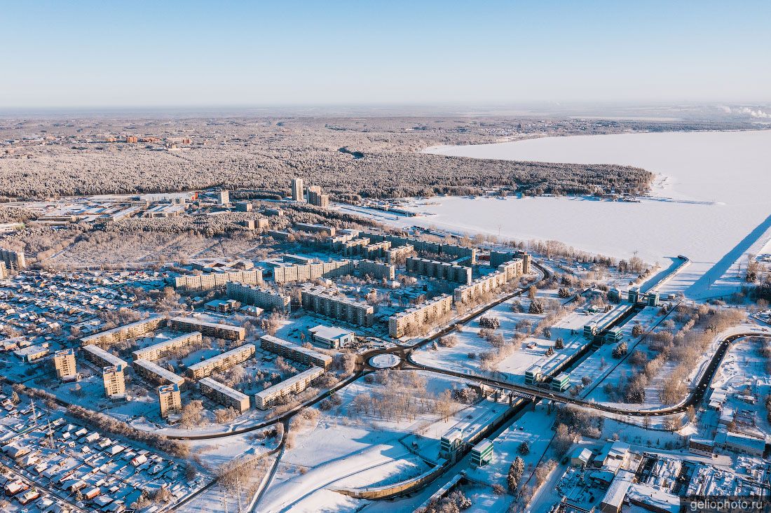 Микрорайон Шлюз в Новосибирске фото