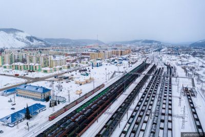 ЖД вокзал Междуреченск фото