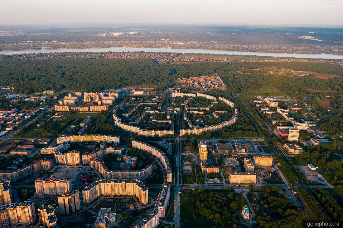 Посёлок Краснообск в Новосибирске фото