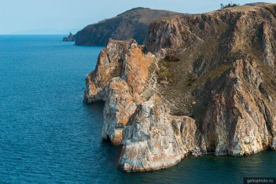 Мыс Саган-Хушун на Байкале фото