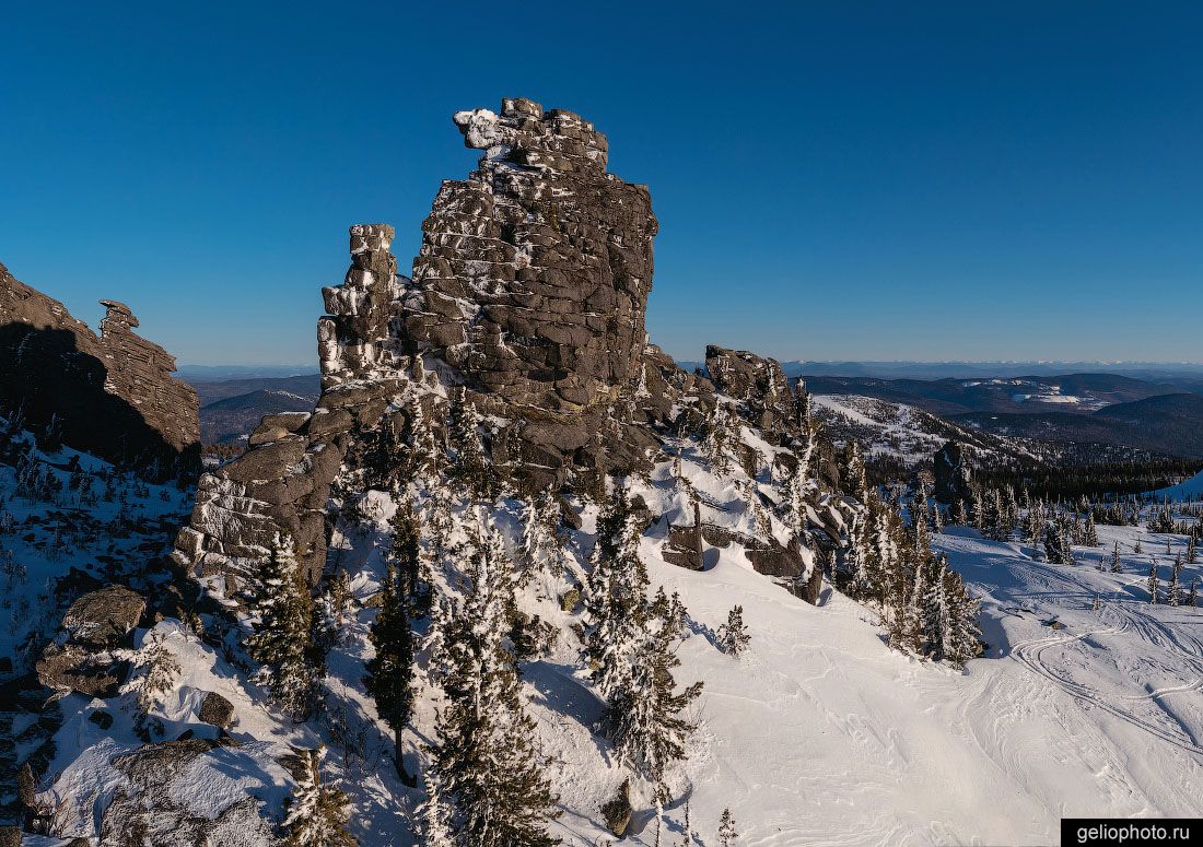 Гора Курган в Шерегеше фото