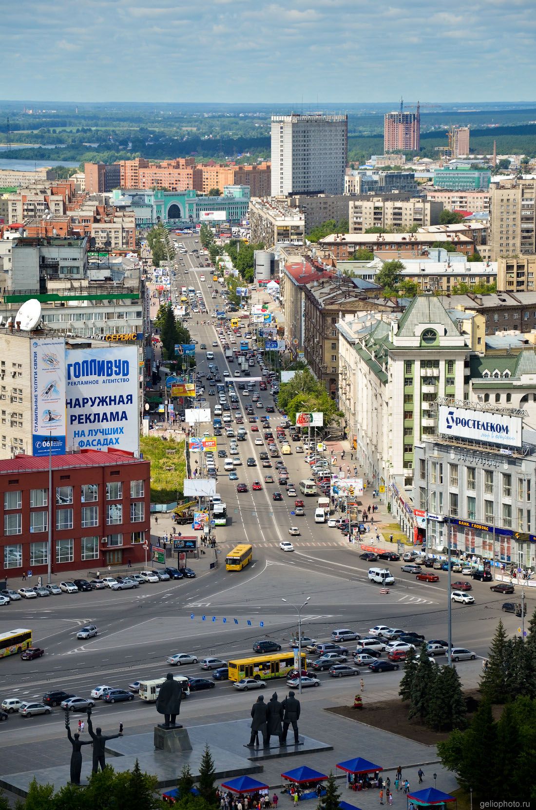 Вокзальная магистраль в Новосибирске фото