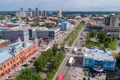 Проспект Ленина в Барнауле фото