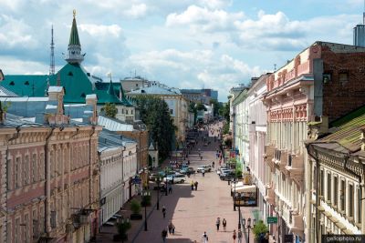 Большая Покровская улица в Нижнем Новгороде фото